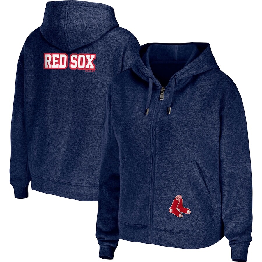 

Толстовка на молнии WEAR by Erin Andrews Boston Red Sox, нави