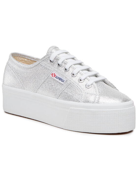 

Кроссовки из ткани цвета Superga, серебряный