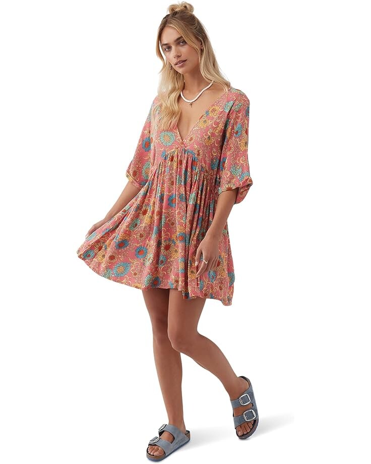 

Платье O'Neill Rosemary Belize, коралловый, Красный