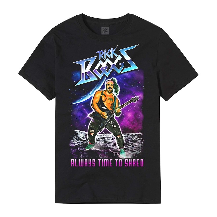 

Футболка с коротким рукавом WWE Authentic Rick Boogs, черный