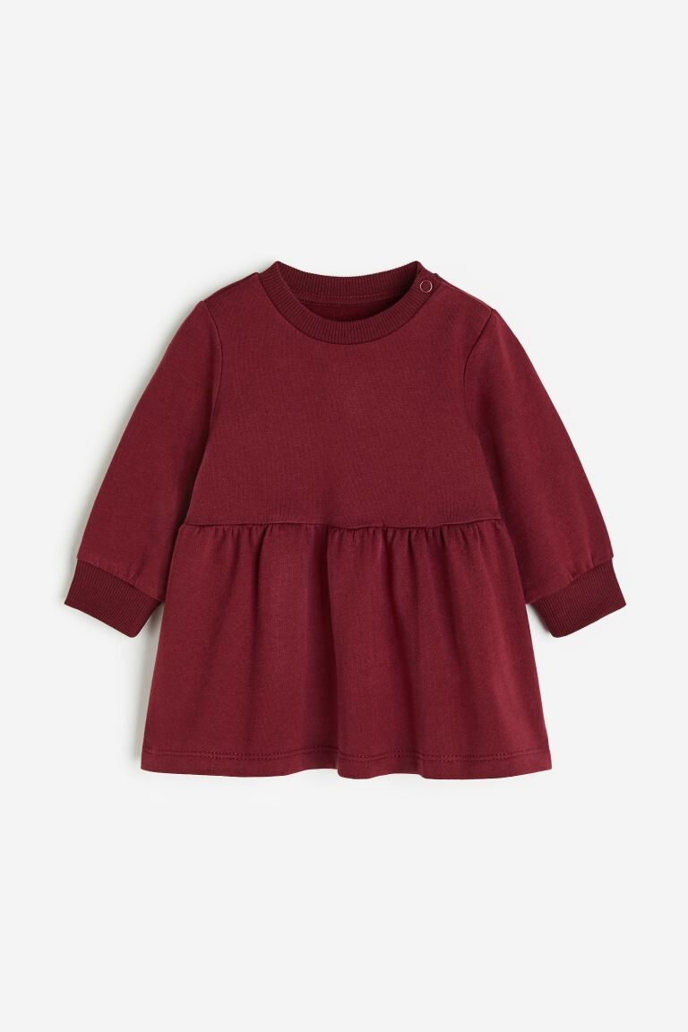 

Хлопковое платье-свитшот H&M