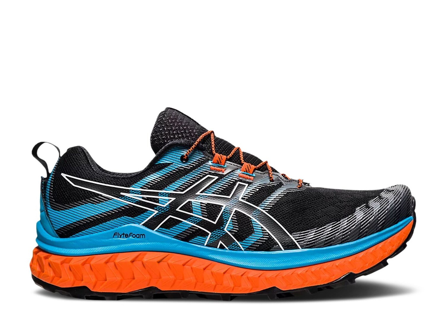 

Кроссовки ASICS Trabuco Max 'Black Digital Aqua', черный
