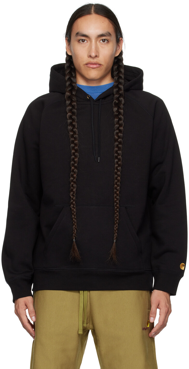 

Черный худи с капюшоном "Чейз" Carhartt Work In Progress