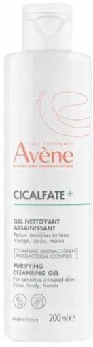 Очищающий очищающий гель, 200 мл Avene, Cicalfate+ avene cicalfate очищающий гель для чувствительной и раздраженной кожи 200 мл