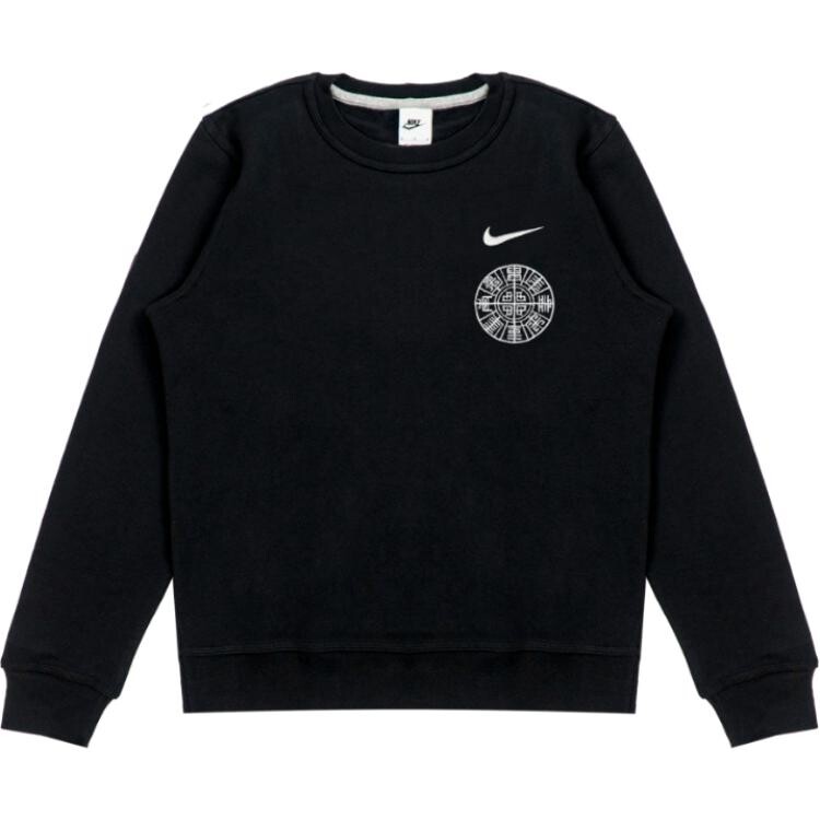 

Толстовка унисекс черная Nike, черный