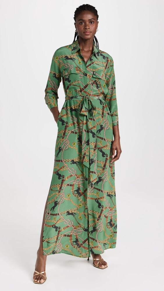 

Платье L'AGENCE Cameron Long Shirt