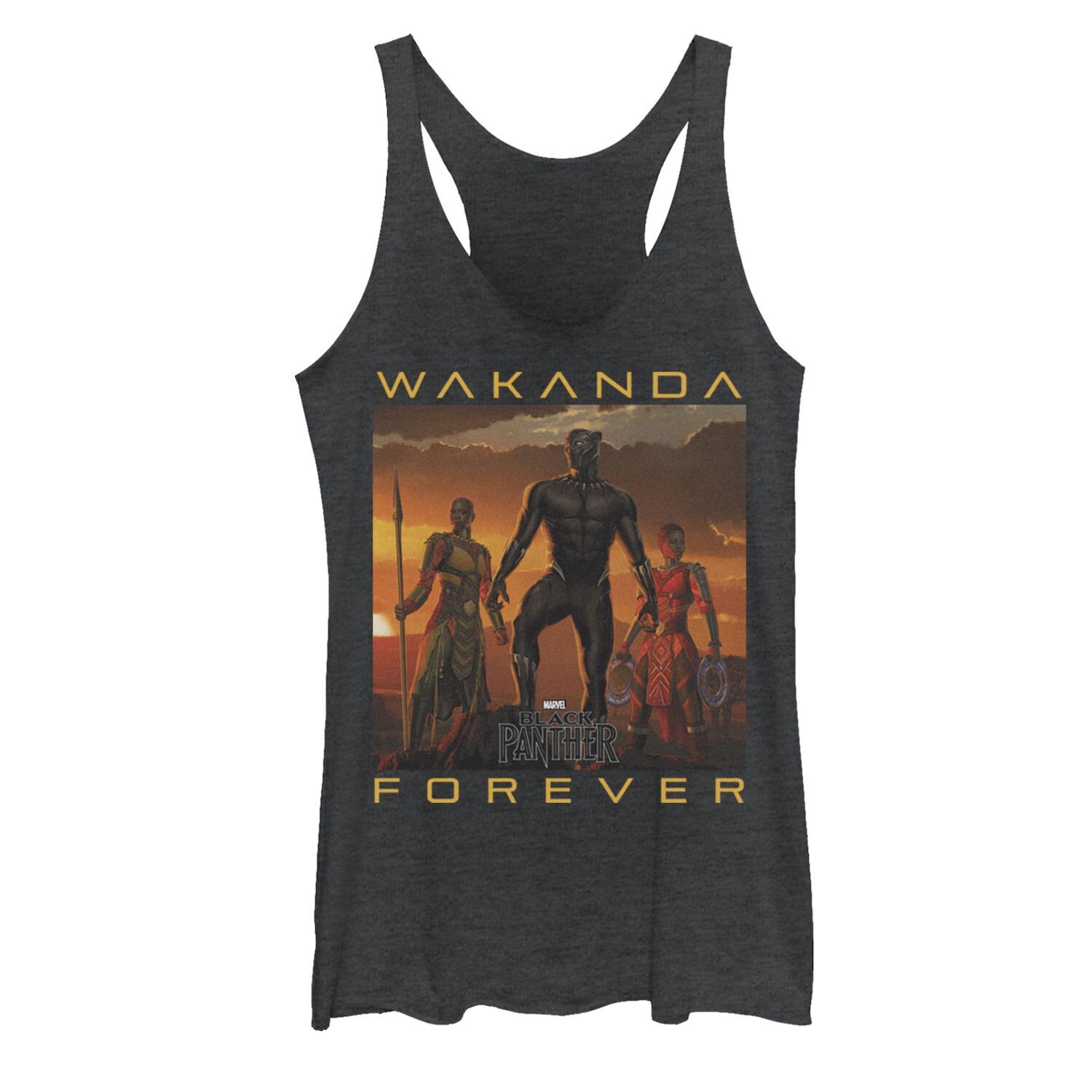 

Майка для юниоров Marvel Black Panther "Wakanda Forever" Licensed Character