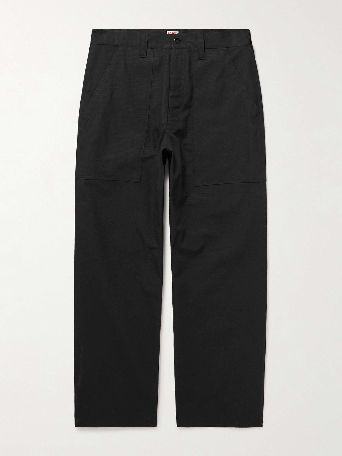 

Брюки Utility прямого кроя из хлопка и рипстопа Randy'S Garments, черный