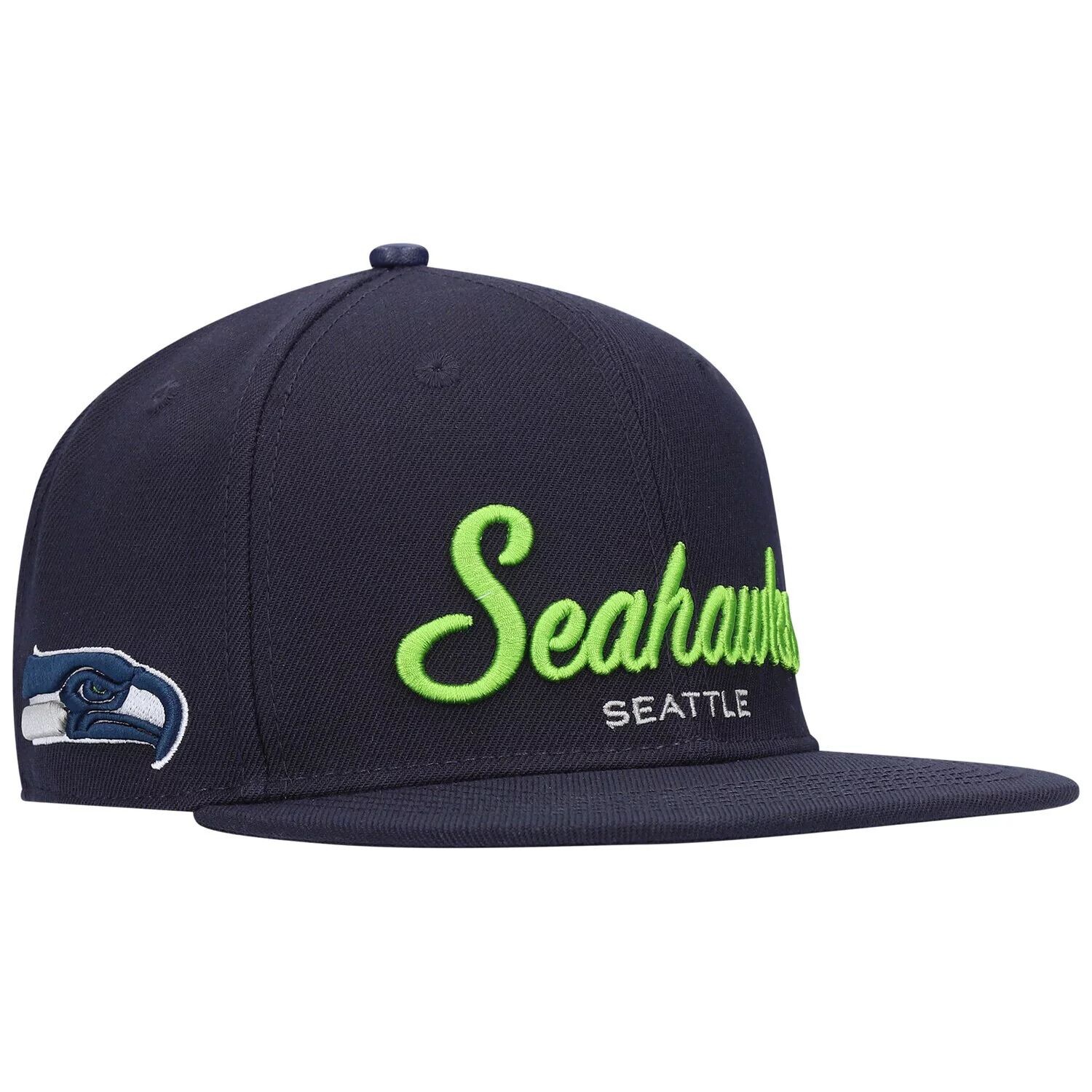 

Мужская темно-синяя бейсболка Pro Standard College Seattle Seahawks с надписью Snapback