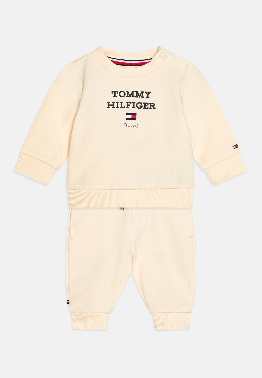 

Спортивный костюм BABY LOGO UNISEX SET Tommy Hilfiger, цвет off-white