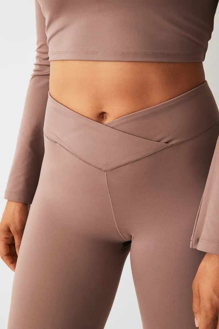

Спортивные леггинсы от softmove H&M, бежевый
