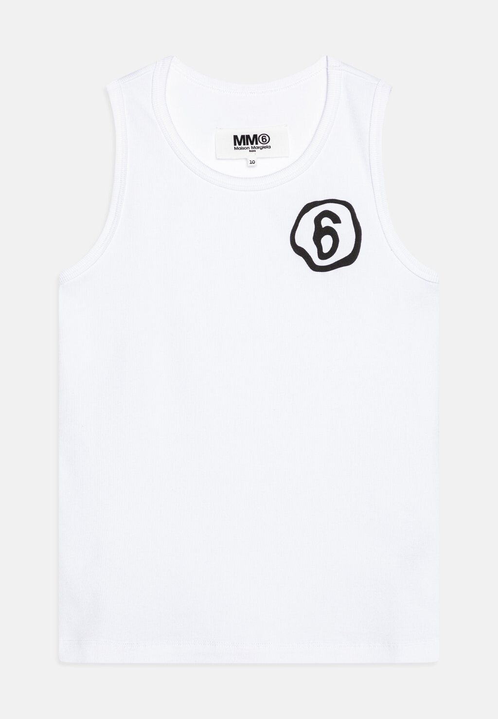 

Топ UNISEX MM6 Maison Margiela, цвет white
