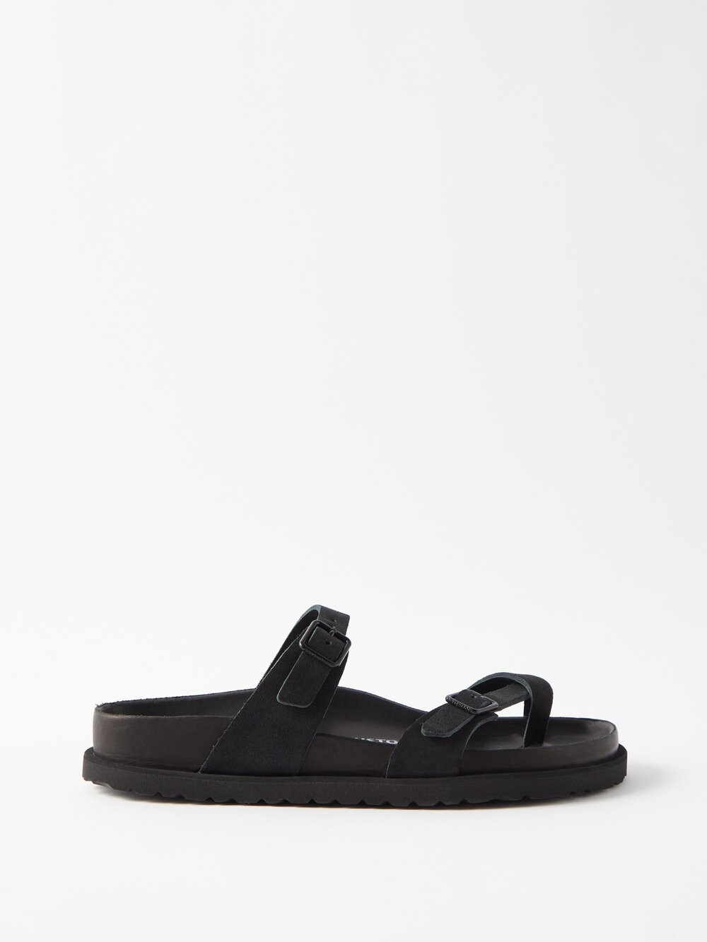 

Замшевые сандалии mayari Birkenstock, черный