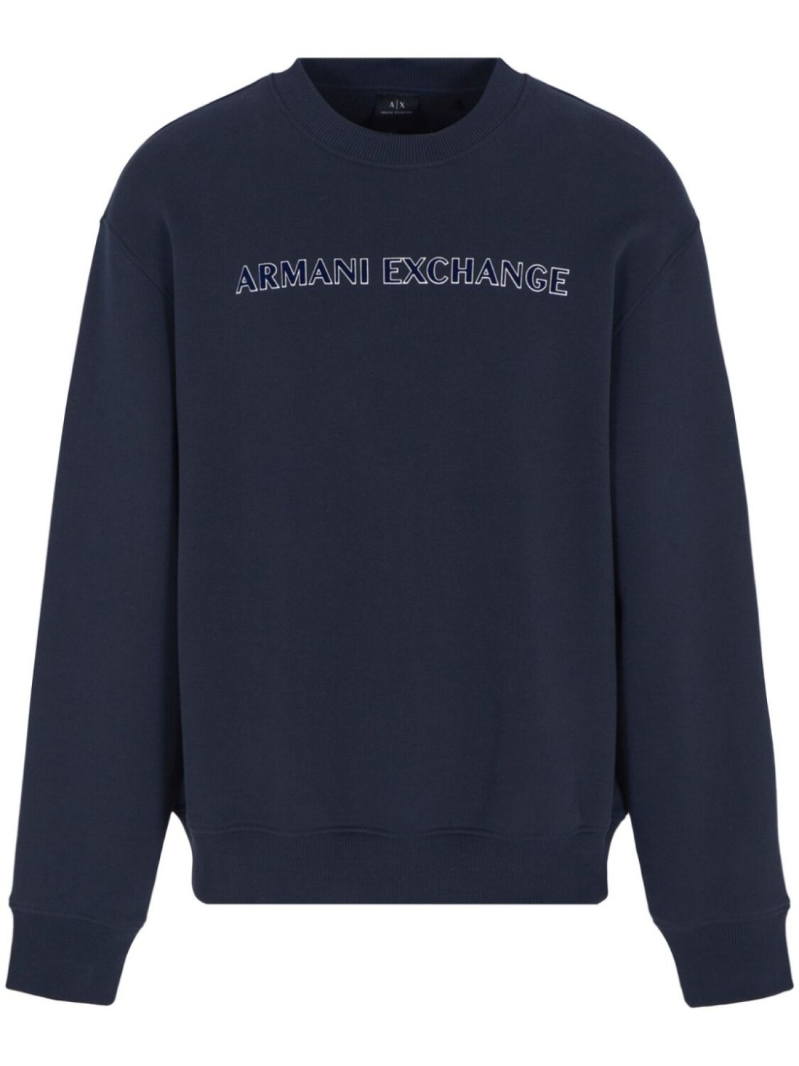 

Armani Exchange толстовка с логотипом, синий