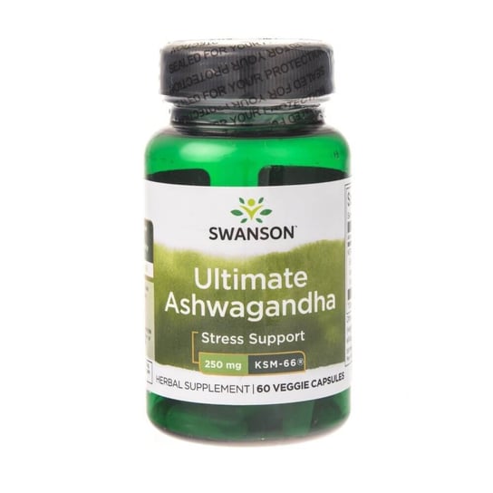 Ашваганда KSM-66 Swanson, 60 капсул allmax ашваганда ksm 66 300 мг 60 растительных капсул