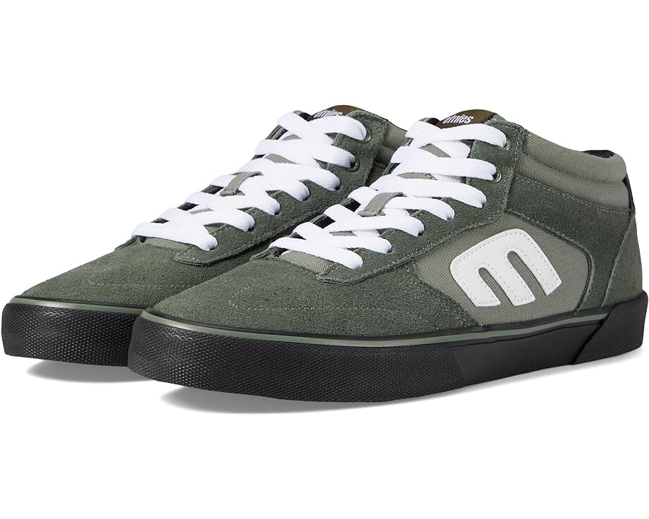 

Кроссовки etnies Windrow Vulc Mid, цвет Green/White/Black