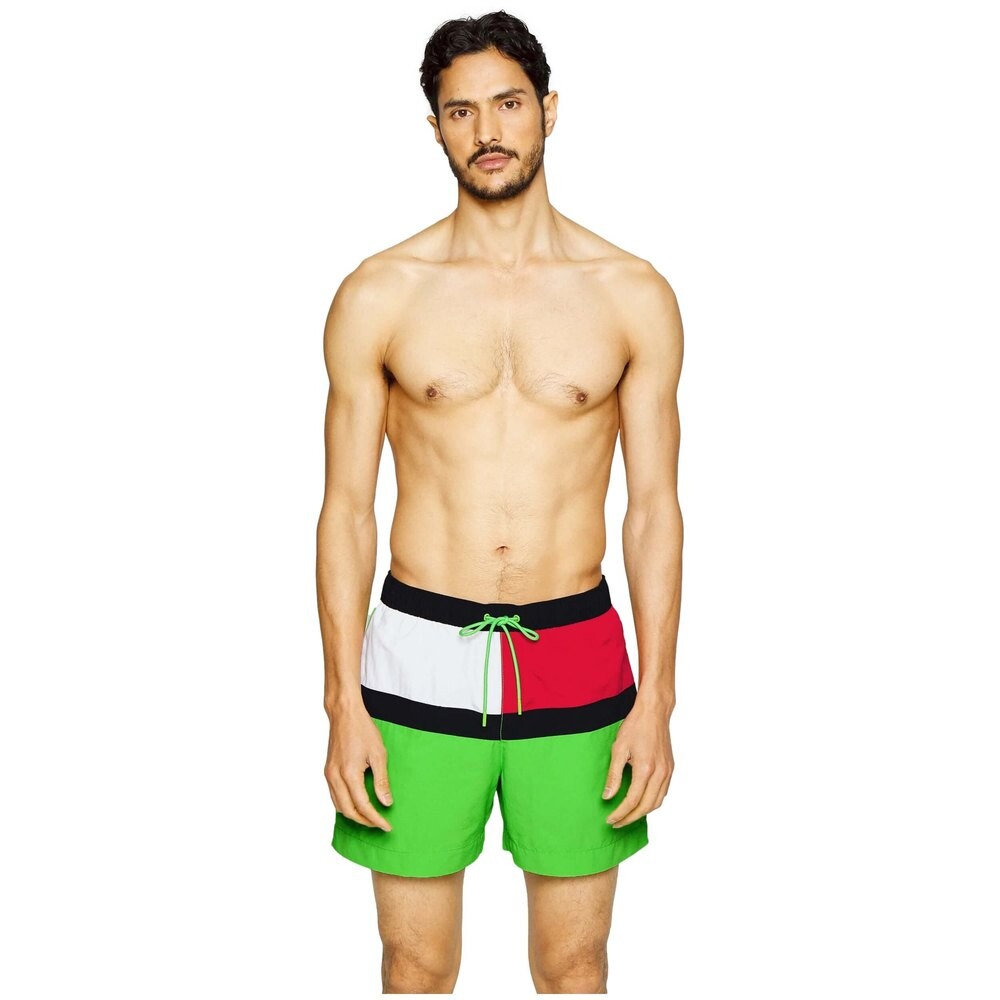 

Шорты для плавания Tommy Hilfiger Drawstring, зеленый