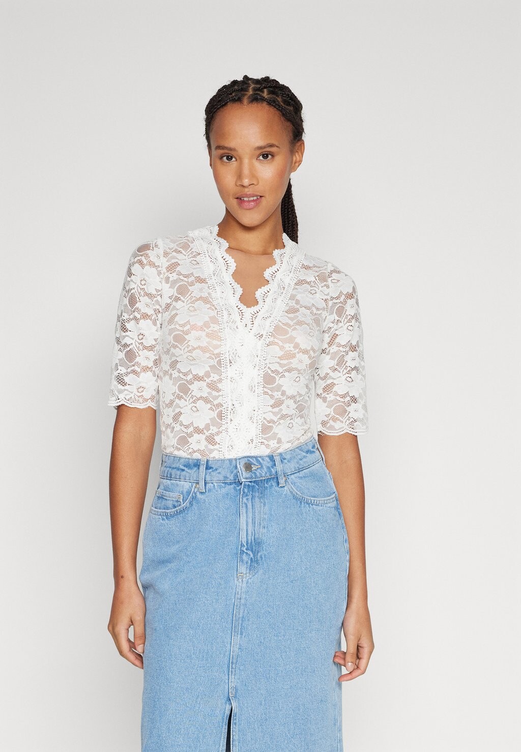 

Боди Yaslucylace Celeb YAS, цвет star white