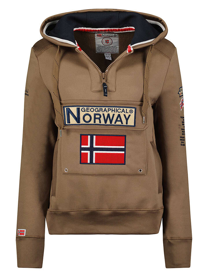 

Толстовка Geographical Norway, коричневый