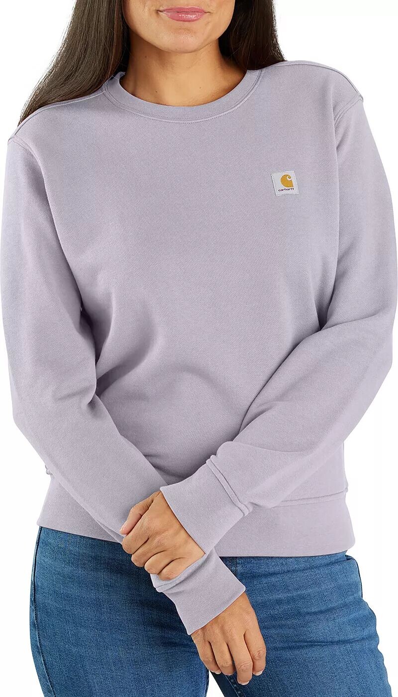 

Женская толстовка Carhartt Tencel Crew, сиреневый