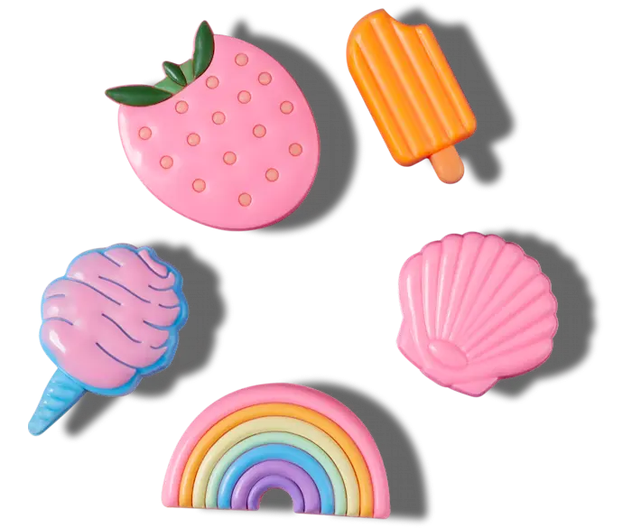 

Джиббитсы Pastel Pool Party 5 Pack Crocs