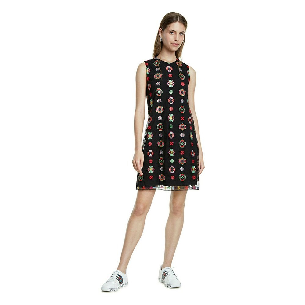 

Короткое платье Desigual Tresor, черный