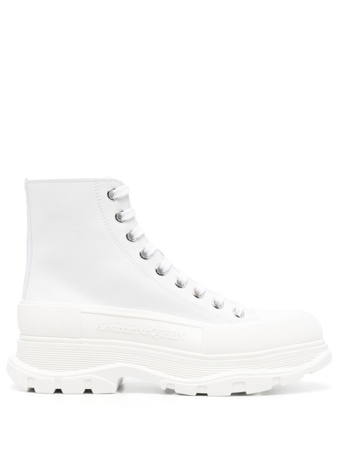 

Alexander McQueen ботинки на шнуровке, белый