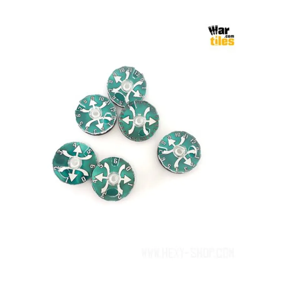 

Маленькие циферблаты Warhammer — Арлекины, War Tiles - Wound Dials