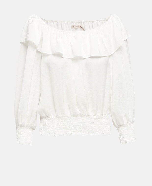 

Рубашка блузка Esqualo, цвет Wool White