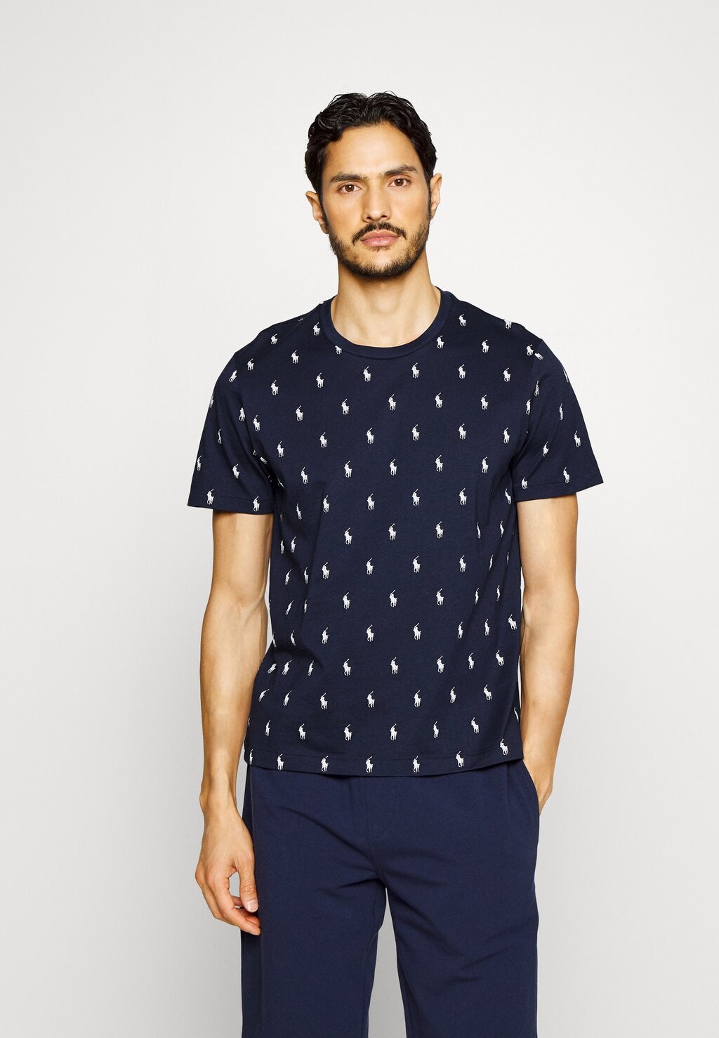 

Пижамный топ CREW SLEEP Polo Ralph Lauren, круизный темно-синий