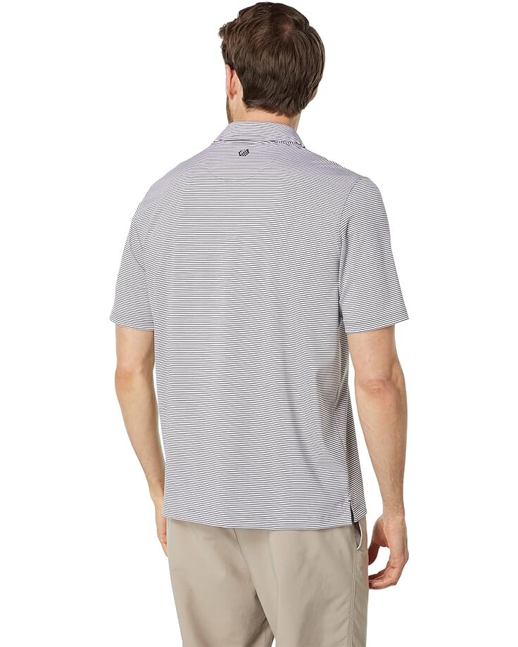 

Поло Johnston & Murphy XC4 Performance Polo, цвет White/Grey