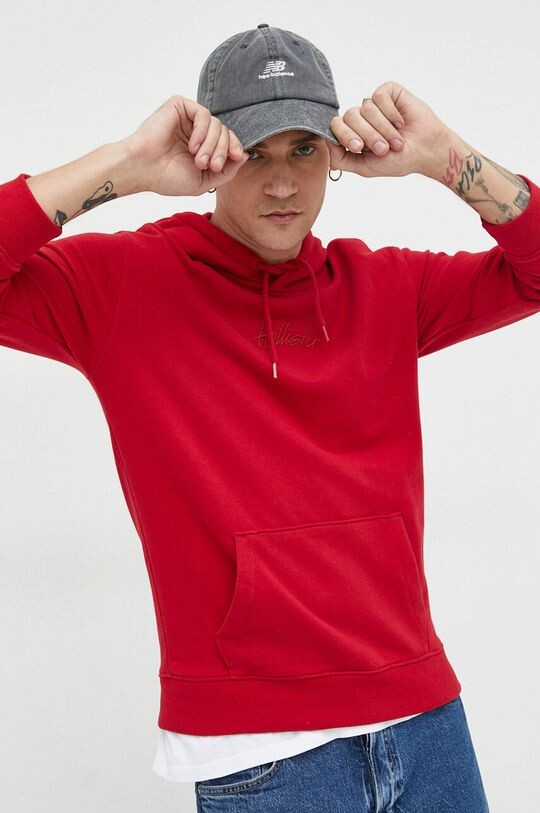 

Компания Холлистер толстовка с капюшоном Hollister Co., красный