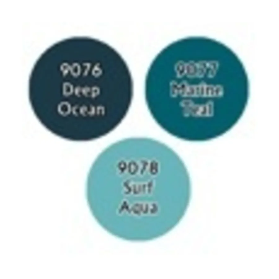 

Цвета океана, Master Series Paints - Triads