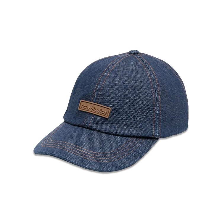 

Бейсболка Acne Studios Denim Cap, синий