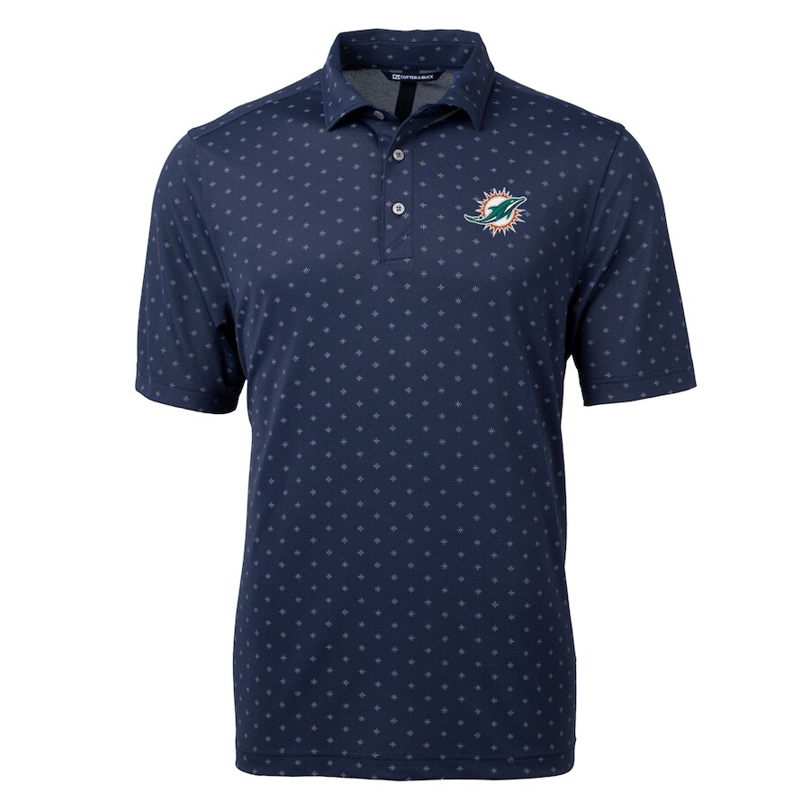 

Поло с коротким рукавом Cutter & Buck Miami Dolphins, нави