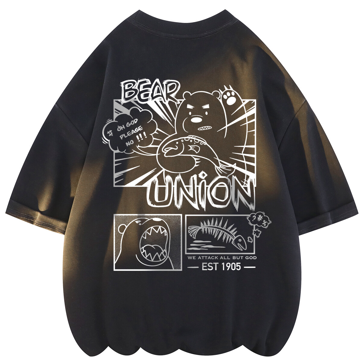 

Футболка унисекс Bear Union, Темно-серый