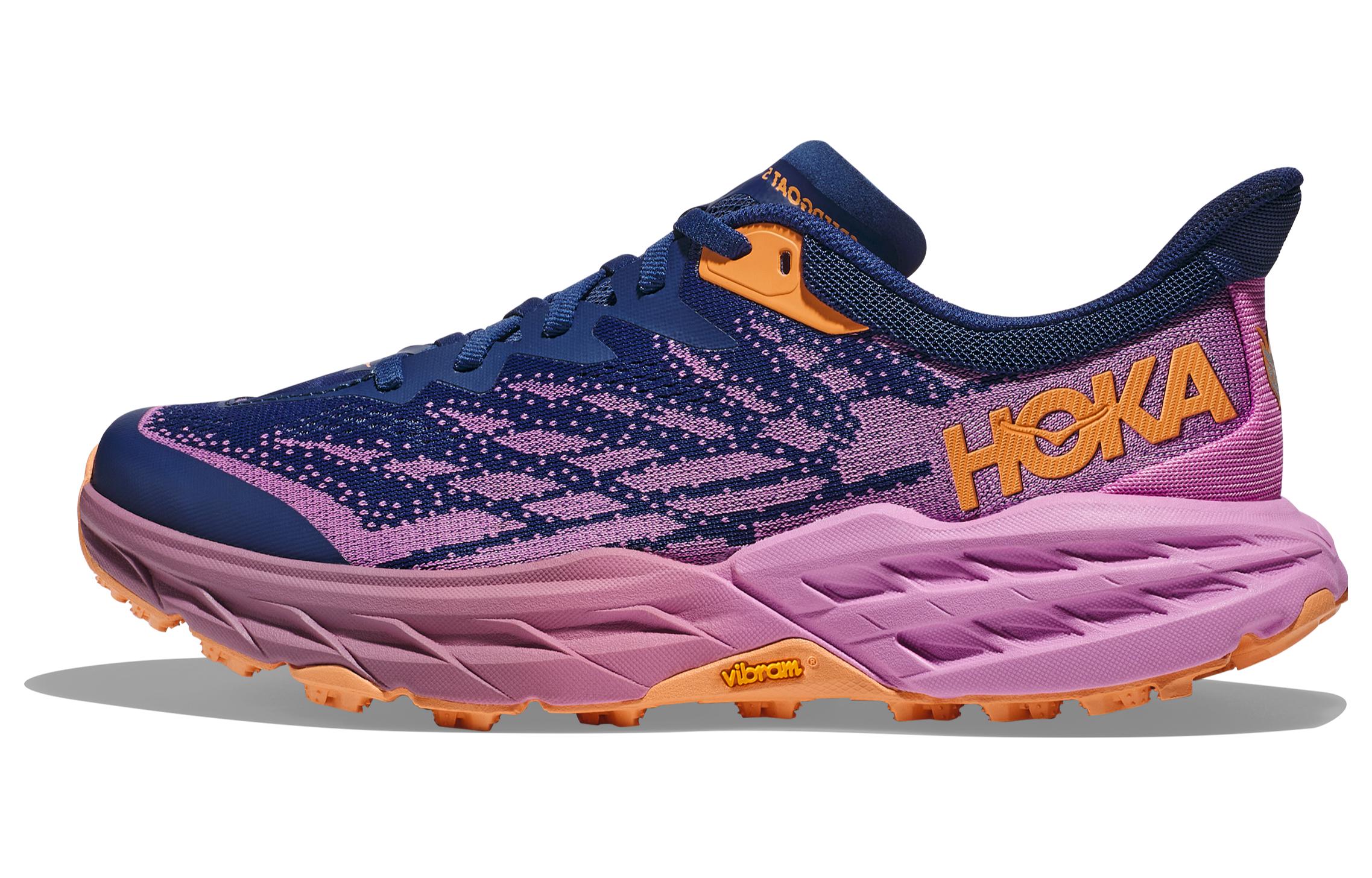 

Кроссовки Speedgoat 5 женские с низким верхом Pulse Magenta/Pulse Mint/Purple Rush Hoka One One