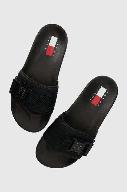 

Шлепанцы TJM BUCKE POOL SLIDE Tommy Jeans, черный