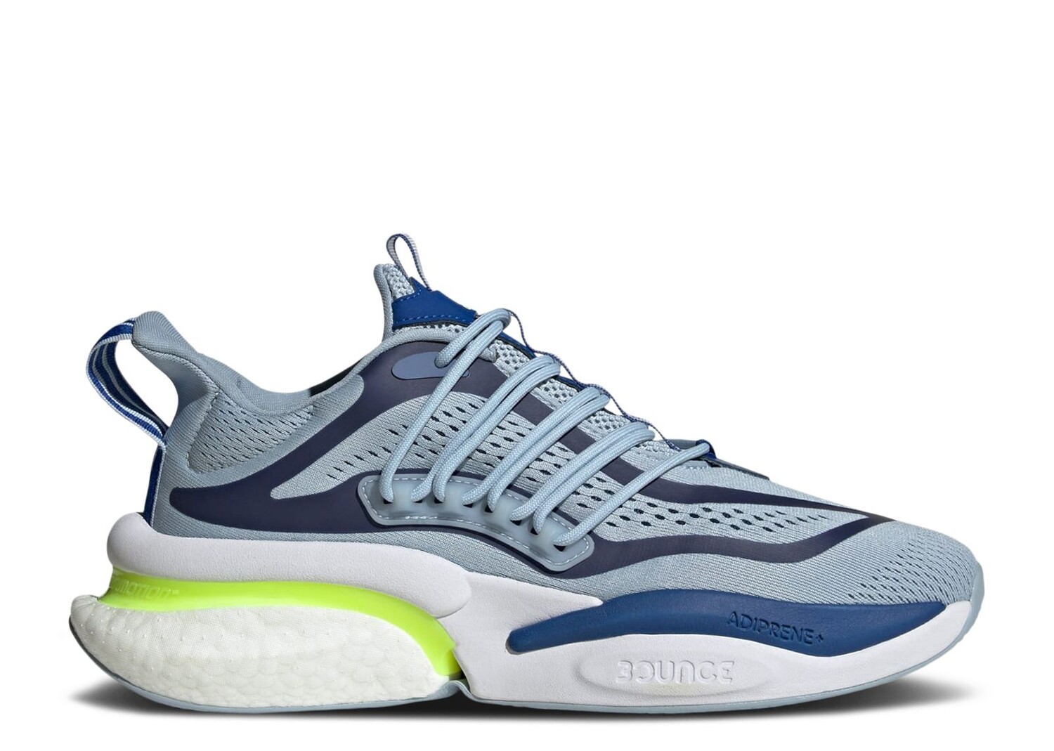 

Кроссовки adidas Alphaboost V1 'Wonder Blue Lucid Lemon', синий