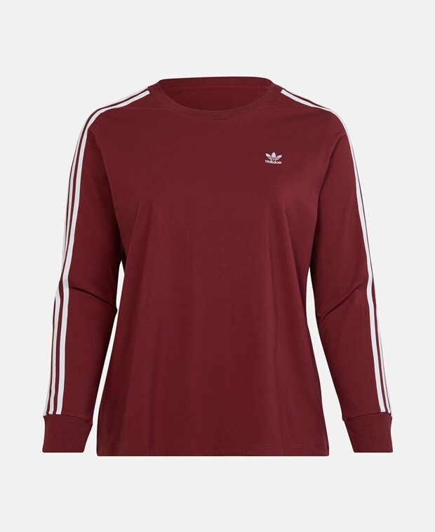 

Топ с длинными рукавами adidas, бордо