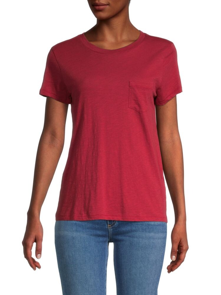 

Футболка с коротким рукавом Madewell, цвет Deep Carmi