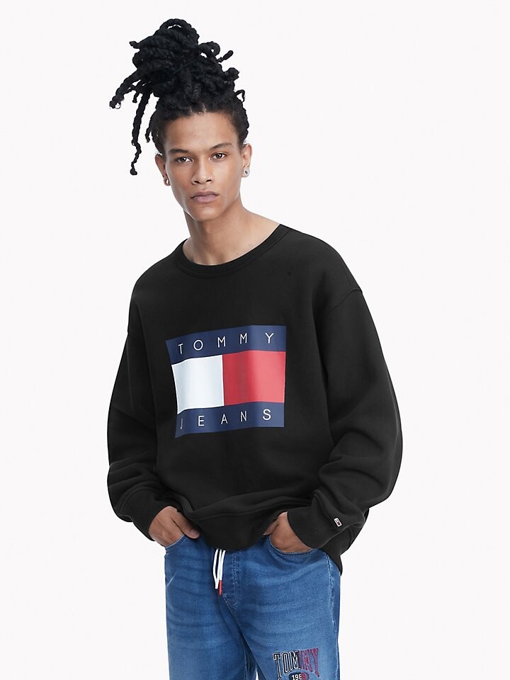 

Толстовка с флагом Tommy Jeans