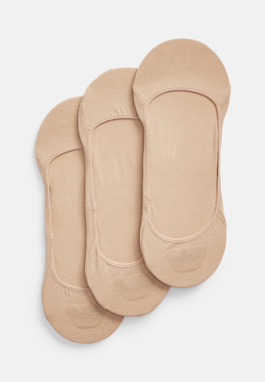 

Носки NO-SHOW DRESS SOCK 3-PACK Polo Ralph Lauren, бежевый