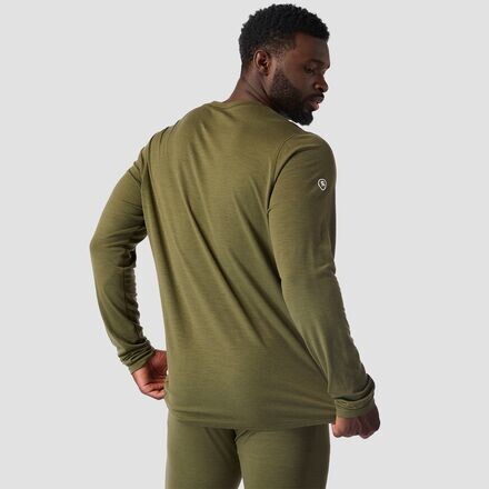 

Легкий базовый слой из мериноса Spruces мужской Backcountry, цвет Olive Night
