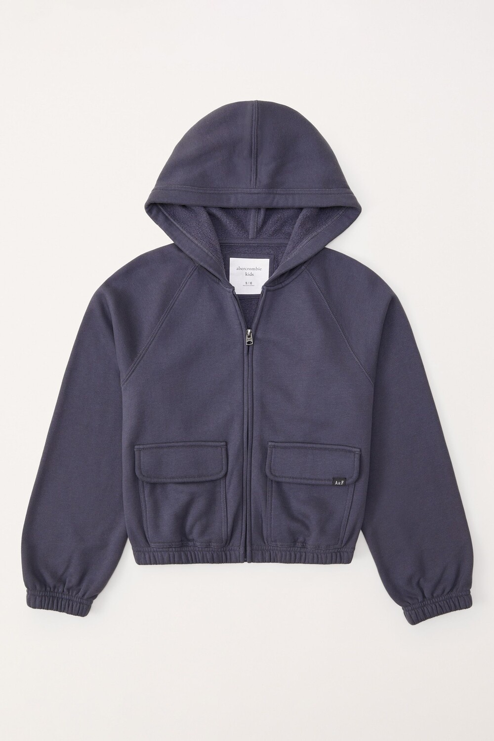 

Синяя толстовка Abercrombie & Fitch, синий