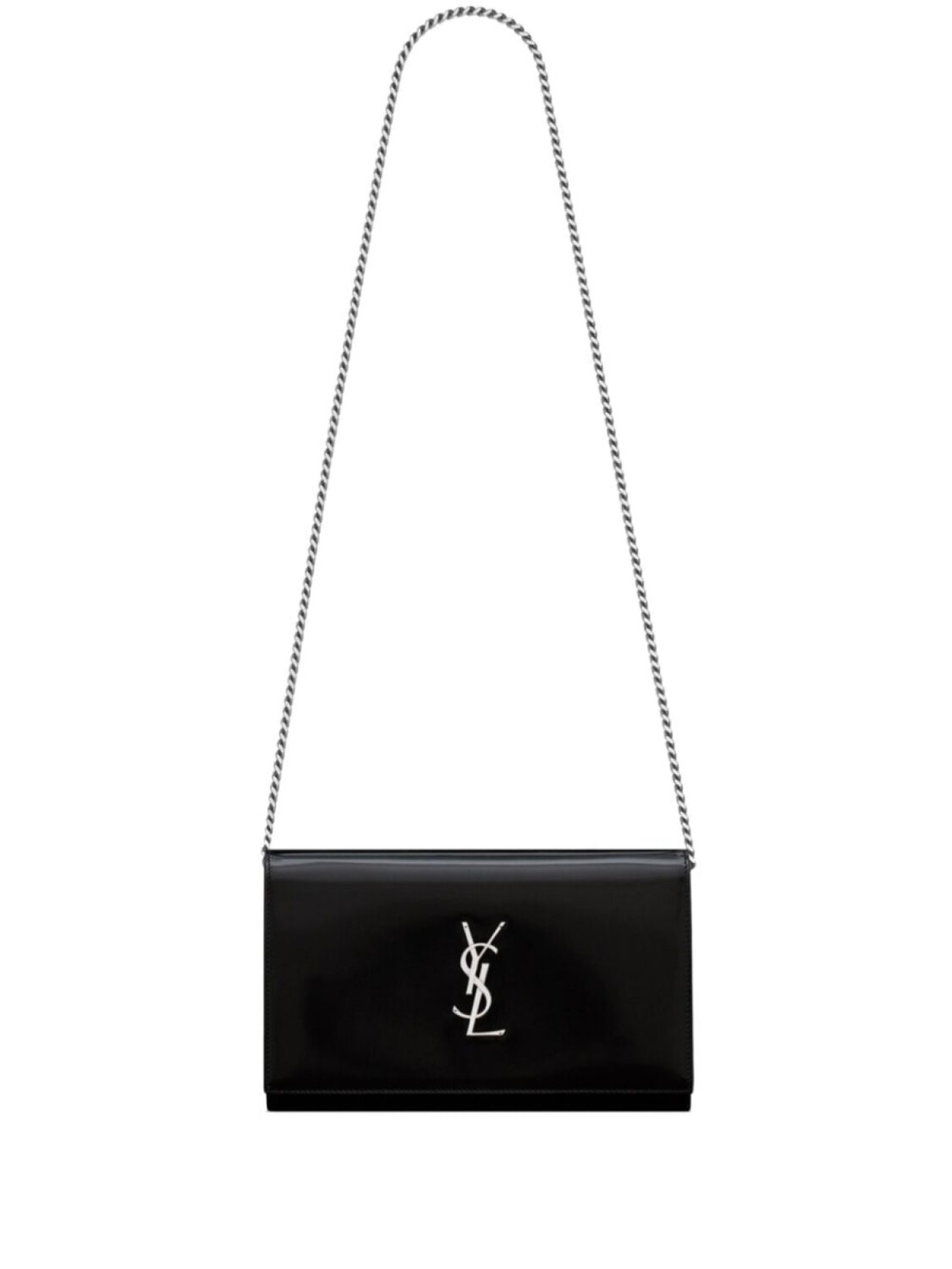 

Saint Laurent сумка через плечо Cassandre с логотипом, черный