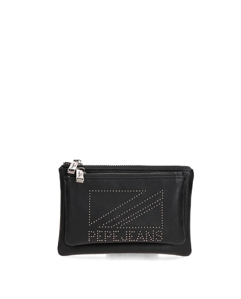 

Кошелек Donna с двумя черными отделениями Pepe Jeans, черный