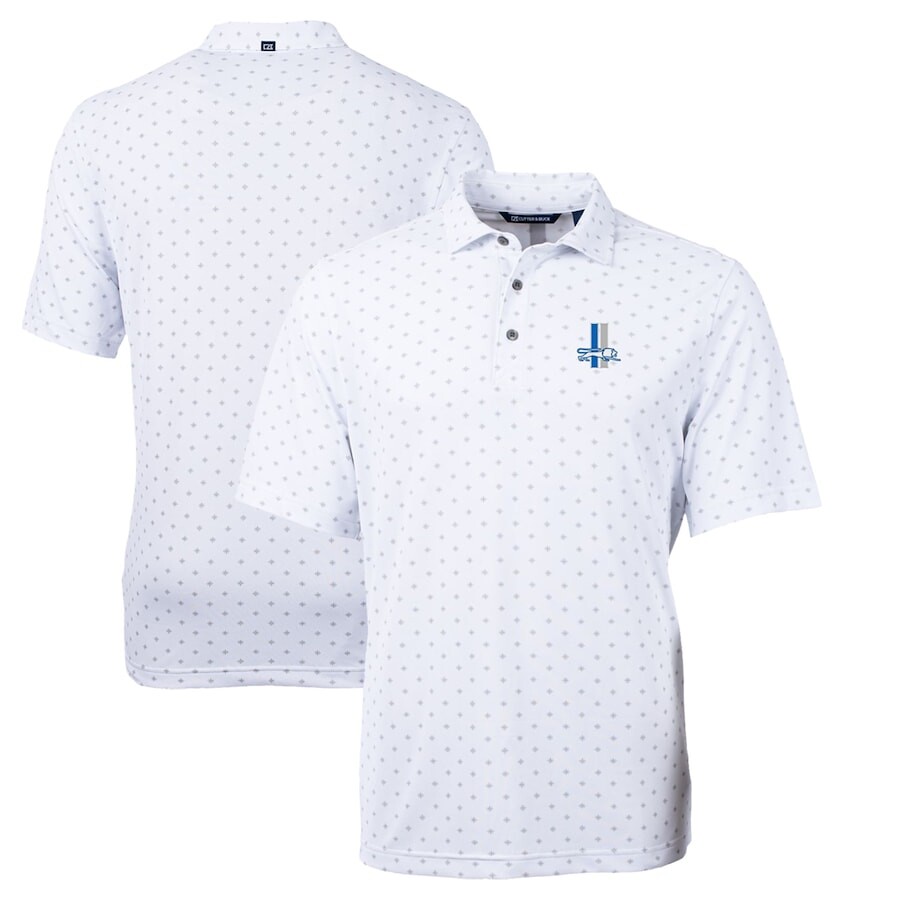 

Поло с коротким рукавом Cutter & Buck Detroit Lions, белый