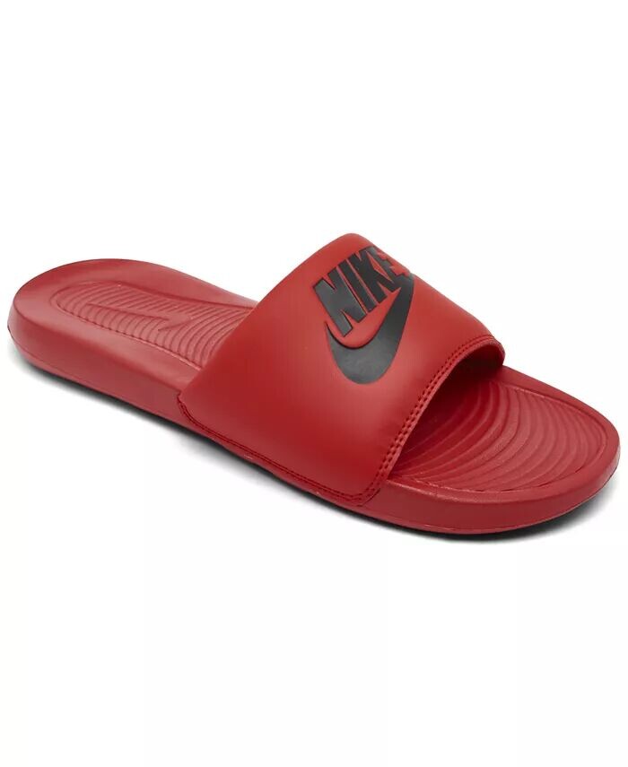 

Мужские сандалии Victori One Slide от Finish Line Nike, красный
