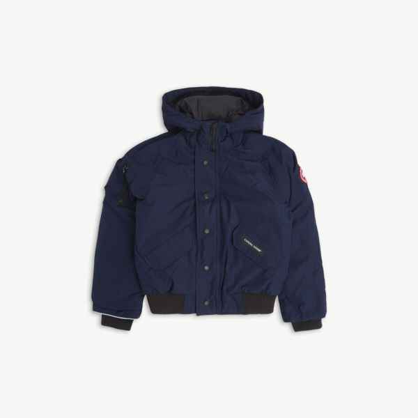 

Куртка-бомбер rundle с капюшоном 7-16 лет Canada Goose, синий